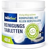 Reinigungstabletten für Kaffeevollautomaten 40x 2g - kompatibel für...