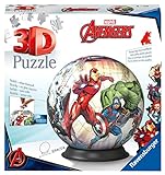 Ravensburger 3D Puzzle 11496 - Puzzle-Ball Avengers - 72 Teile -...