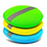 ✅ Glart 43PP Mikrofaser Auto Handpolierschwamm 3er Set, 130x25 mm, Wax...