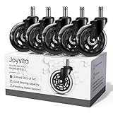Rollen für Bürostuhl 10mm x 22 mm, 5er Set Bürostuhlrollen für...