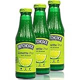 Hitchcock - 3er Pack Premium Limettensaft Pur 100% Direktsaft - Saft aus...