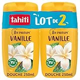 TAHITI - Duschgel, Duft 8 Stunden, Vanille – 250 ml x 2