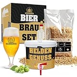 Heldengenuss - Bierbrauset Pils - 5L Bier - [Echtes Brauerlebnis] - Bier...