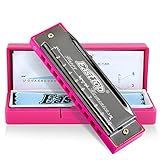 East Top Blues Mundharmonika, diatonische 10 Löcher C-Taste Happy...