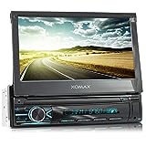 XOMAX XM-V746 Autoradio mit Mirrorlink I 7 Zoll / 18 cm Touchscreen I...