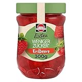 Schwartau Extra Weniger Zucker Erdbeere, zuckerreduzierter Fruchtaufstrich,...