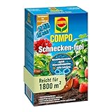 COMPO Schnecken-frei - Schneckenkorn - regenfest - Streugranulat gegen...