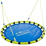 HUDORA Nestschaukel Alu 120 - Hochwertige Indoor & Outdoor Korbschaukel -...