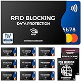 TÜV geprüfte NFC Schutzhüllen (12 Stück) für Kreditkarte, Bank...
