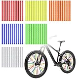 Speichenreflektoren Fahrrad, 72 Reflektoren Fahrrad, 360° Rundum...