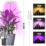 Sondiko Pflanzenlampe, Pflanzenlampe Led Vollspektrum Bis Zu 140CM Höhe...
