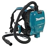 Makita DVC260ZX Staubsauger-Rucksack 18 Vx2 Bl Schwarz