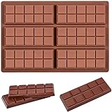 AVANA Schokoladenform aus Silikon für 6 Tafeln Schokolade selber machen...