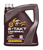 MANNOL Motorenöl 2-Takt Universal API TC, 4 Liter