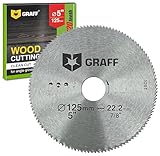 125 mm Winkelschleifer Trennscheibe für Holz, Sperrholz, Laminat,...