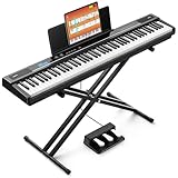 CAHAYA 88 Tasten Digital piano Halbgewichteten– Volle Größe E-Piano...