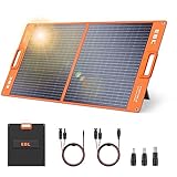 EBL 100W Faltbares Solarpanel 20V 5A für Tragbares Powerstation Outdoor...