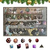 Würfel-Adventskalender,Würfel-Advent, 24-Puzzle-Adventskalender - 1008...