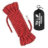 AOLEBA 10,5 mm statisches Kletterseil, 10 m, 20 m, 30 m, 50 m, 70 m,...
