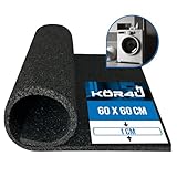 kör4u Premium Antivibrationsmatte 60x60x1cm, zuschneidbar,...