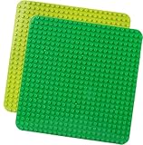 2 Große Bauplatte Kompatibel mit Lego Duplo Platten,38.4 * 38.4cm Classic...