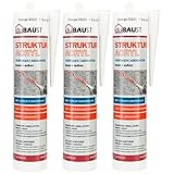 3x dubaust PAC24 Putzacryl Strukturacryl Acryldichtstoff 12,5%...