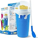 Slush Becher Magic Quick Frozen Smoothie Becher 500ml, Slush Eis Becher,...