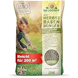 Neudorff Azet HerbstRasenDünger - Organischer Bio-Dünger für 200 m²...