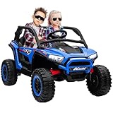 AIYAPLAY Kinder Elektroauto, 5-7 km/h 24 V Geländewagen mit...