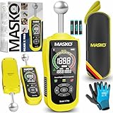 MASKO® Feuchtigkeitsmessgerät Feuchtigkeitsmesser Wand Boden, Holz &...