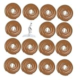 VICASKY 1 Schachtel Natürliche Sandelholz Räucherspiralen Handgefertigt...