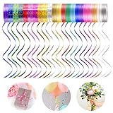 44 Rollen Ringelband Geschenkband Set, 5MM X 10M Geschenkverpackung Florist...
