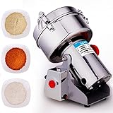 hxoity 2000g Kommerziell Elektrische Getreidemühle Mühle Kornmühle...