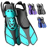 Lealinga Schnorchelflossen, Flossen Verstellbar Erwachsene Reisegröße...