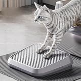 Katzenklo Rampe - Katzenstreu Auffangvorrichtung Rampenbox,Erhöhte...