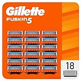 Gillette Fusion 5 Rasierklingen, 18 Ersatzklingen für Nassrasierer Herren...