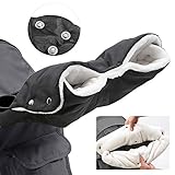 Roysmart Kinderwagen Handschuhe Handmuff mit Fleece Innenseite, Wasserdicht...
