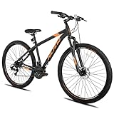 Hiland 29 Zoll Mountainbike mit Mehrspeichenräder, 431MM Aluminiumrahmen...