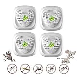 AILEDA Ultraschall Schädlingsbekämpfer, 4 Pack Elektronische...