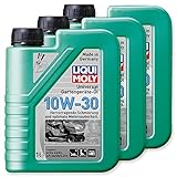 3x LIQUI MOLY 1273 Universal Gartengeräte-Öl 10W-30 4-Takt 1L