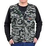 Generisch Herren Casual Outdoor Arbeit Angeln Reise Foto Cargo Weste Jacke...
