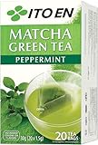 ITO EN - Matcha Green Tea, Teebeutel, Peppermint - 20 x 1,5 g