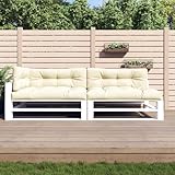 kithwjll Palettenkissen 5-TLG. Set, Creme, aus 100% Polyester,...