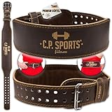 C.P. Sports Gewichthebergürtel für Kraftsport I Trainingsgürtel aus...