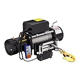 DPLWJPP Elektrische Seilwinde mit Funkfernbedienung und Handschalter...