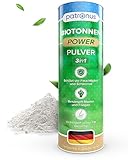 Patronus Biotonnen-Pulver gegen Maden, Ungeziefer und üble Gerüche 500g -...