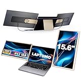 15.6' Laptop Screen Extender, 1080P FHD Portable Monitor Laptop with 235°...