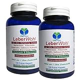 Leber Wohl 7 Leberkräuter & Bitterstoffe 240 (2x120) Kräuter Kapseln...