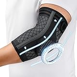 CAMBIVO 2x Ellenbogenbandage Herren Damen, Tennisarm Bandage mit Gelpolster...