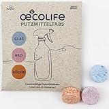 oecolife Putzmittel Tabs, 1x Glasreiniger, 1x Badreiniger, 1x...